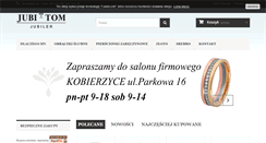 Desktop Screenshot of jubi-tom.pl